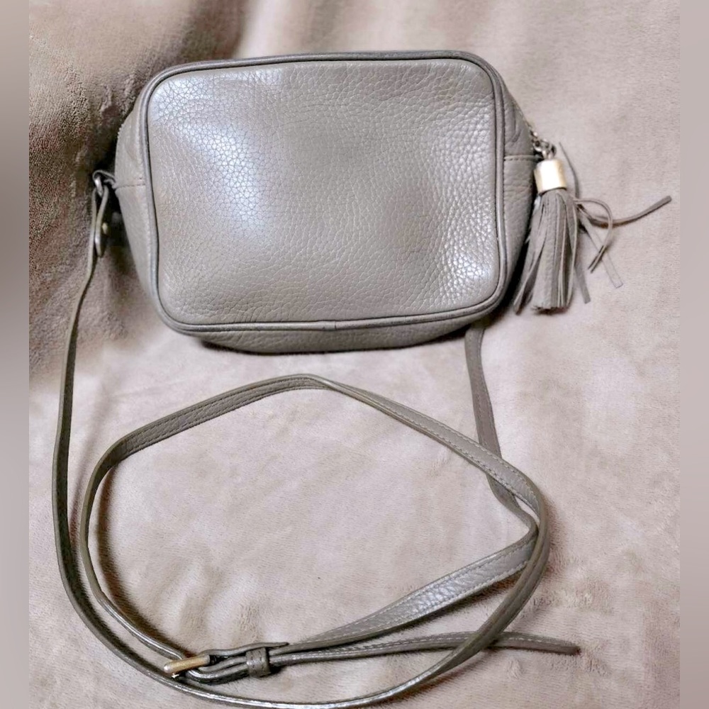 Gigi New York Leather Crossbody Bag